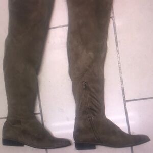 Women's Suede Over-the-Knee Boots